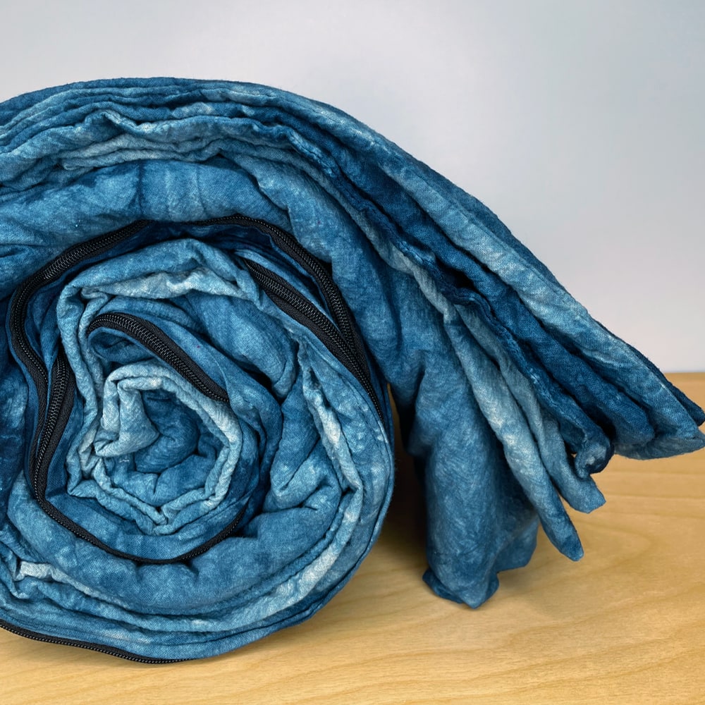 cobalt duvet cover - king