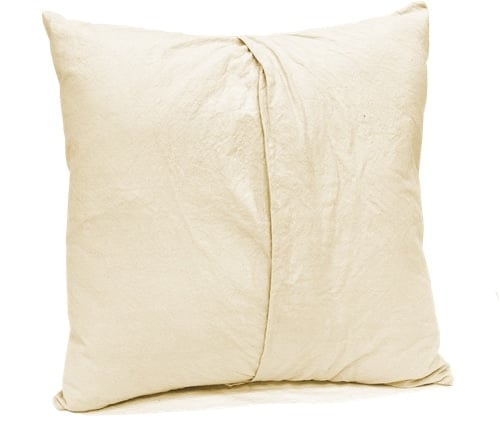 cushion cover fold-over opening